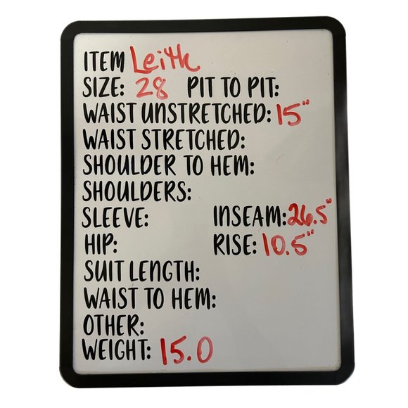 Leith Women’s Size 28 High Rise Skinny Ankle Medium Wash Denim Raw Hem Jeans - Picture 6 of 6